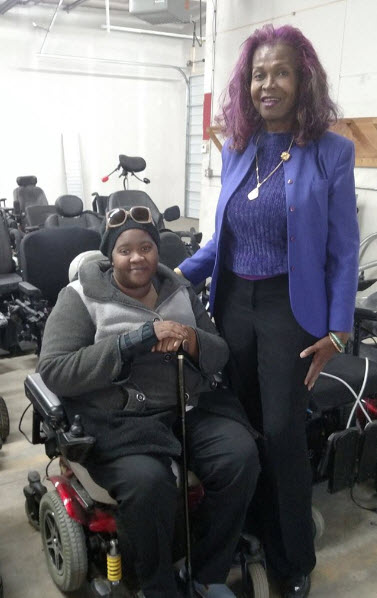 Shakira James With Meisha Robinson